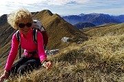03 Stelle alpine novembrine con vista sul Bivacco Palazzi-MAGA e Croce di Zorzone